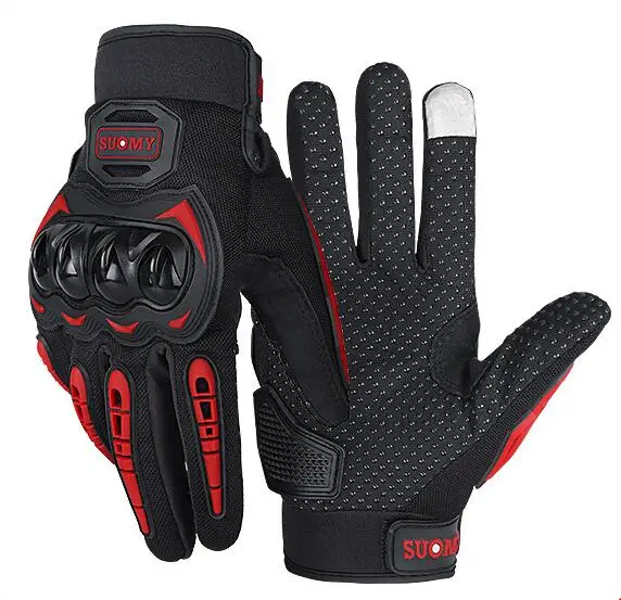 

Перчатки SUOMY Guantes MTB, летние аксессуары для езды на велосипеде, перчатки для скутера, мотоциклиста, черные, красные Luvas для мужчин