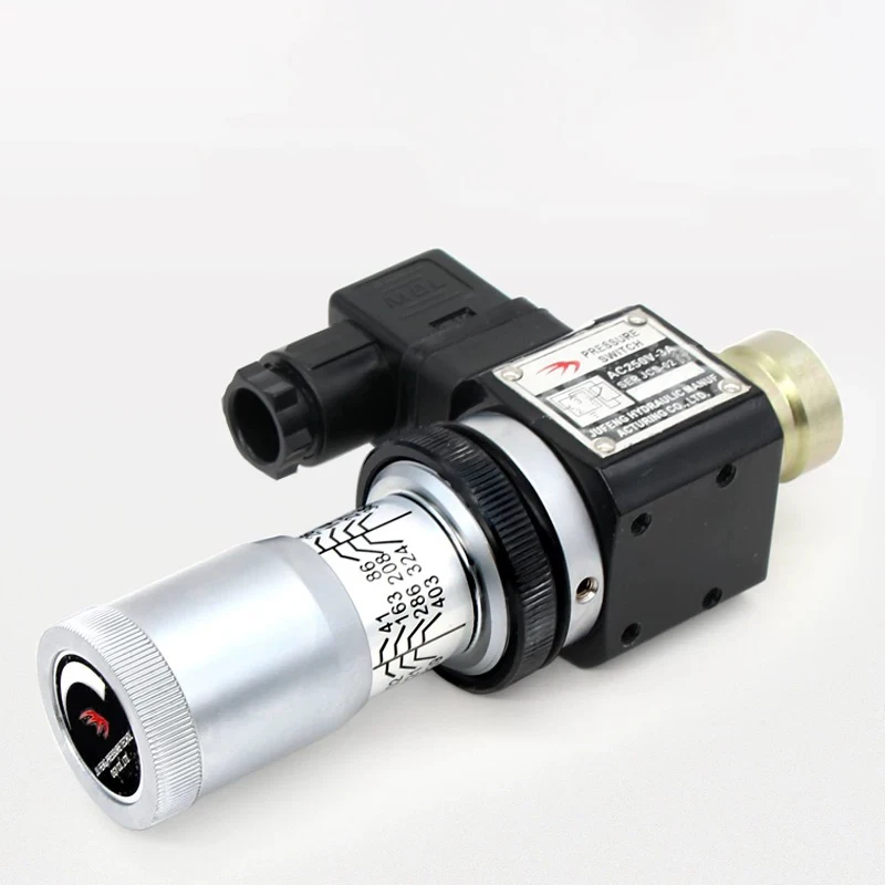 

Jufeng JCS-02NL Adjustable Low Voltage Relay Hydraulic Valves with Pressure Control Switch Pressure Relay