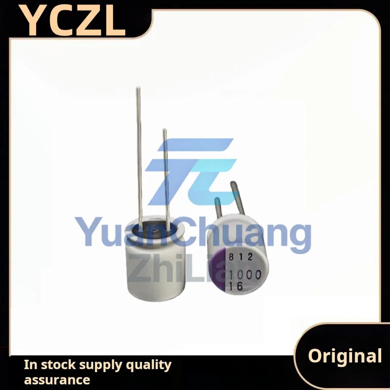 

10PCS new original genuine 16v 1000uF plug-in solid capacitor 10x12.5mm