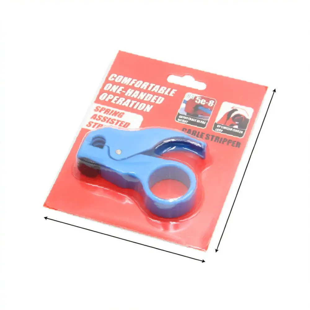 Professional Wire Stripping Tool Compact Ethernet Cable Cutter Adjustable Depth For Cat5e Cat6 Cat7 Cat8 Wiring