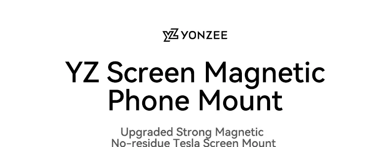 YZ für Tesla Model Y/YL Juniper 3 Highland Bildschirm Handyhalterung 15W Kabelloses Ladegerät Magnetische Halterung für Alle Handyzubehörteile – Detail 1