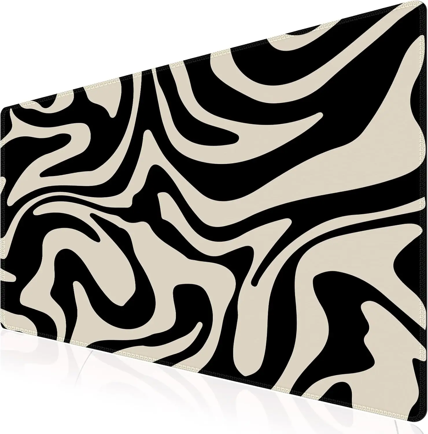 

Desk Mat, XXL Large Gaming Mouse Pad, Anti-Slip Rubber Base Mousepad with Stitched Edges, Keyboard Mouse Mat for Game, Office