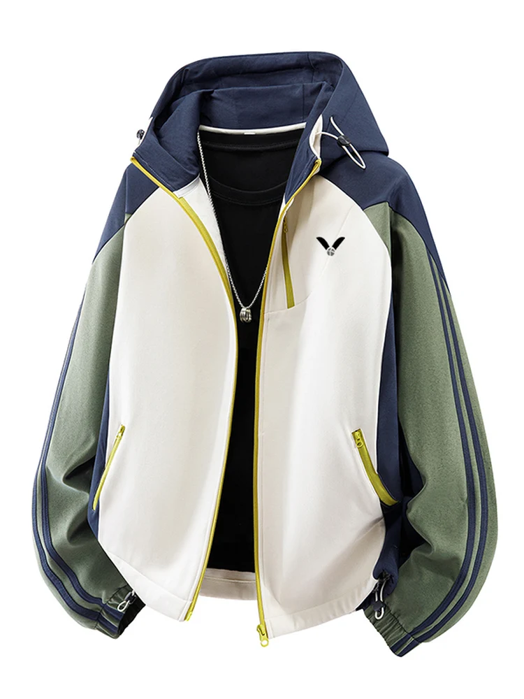 ensemble-de-badminton-victory-aurora-coupe-ample-sweat-shirt-tendance-pour-l'exterieur-design-multicolore-contraste-vetements-de-sport-decontractes