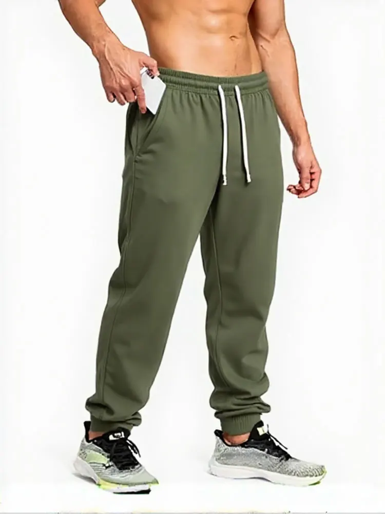 65 % Baumwolle Twill Baggy Casual Jogger Hosen Männer 380g Anti-falten Arbeitskleidung Hosen Outdoor Sport Jogginghose Atmungsaktive gestrickte – Detail 6