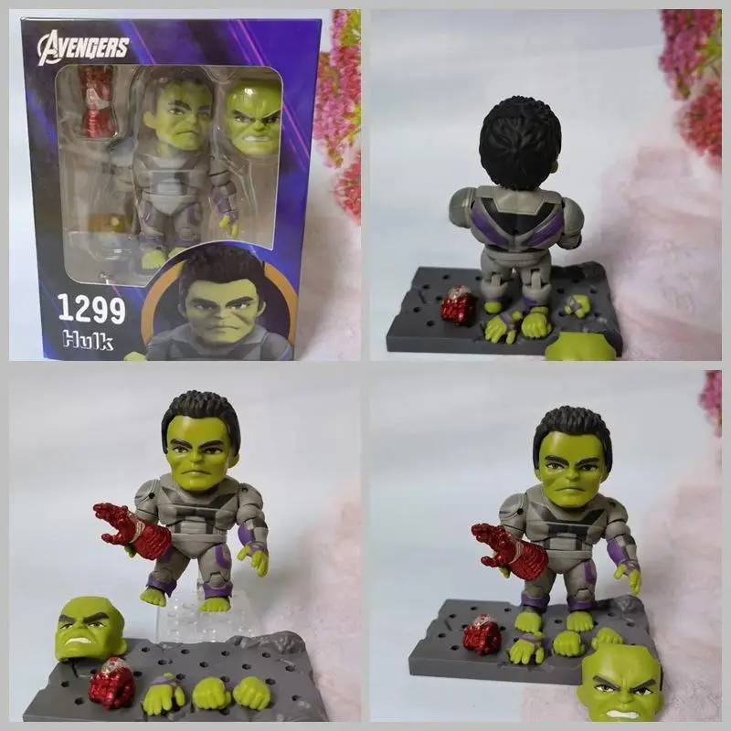 Em estoque original genuíno gsc hulk 1299 10cm coleção autêntica modelo animação personagem ação brinquedo ornamento de mesa