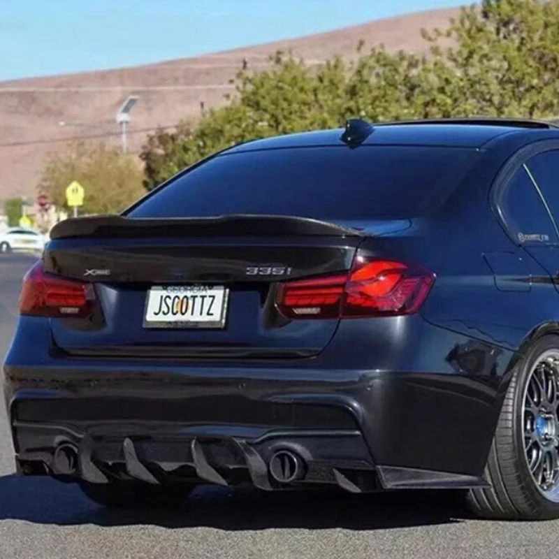 PSM-Stil, für BMW 3er F30 F35/2013–2019 Spoiler-Zubehör, Kofferraum, hinterer Heckflügel, Lippen-Body-Kit