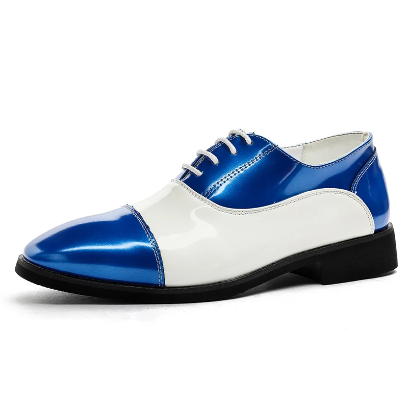 Men Dress Shoes Fashion Business Casual Shoe High End Stage Performance Shoes for Man Luxury Designer Oxford Shoe Zapatos Hombre