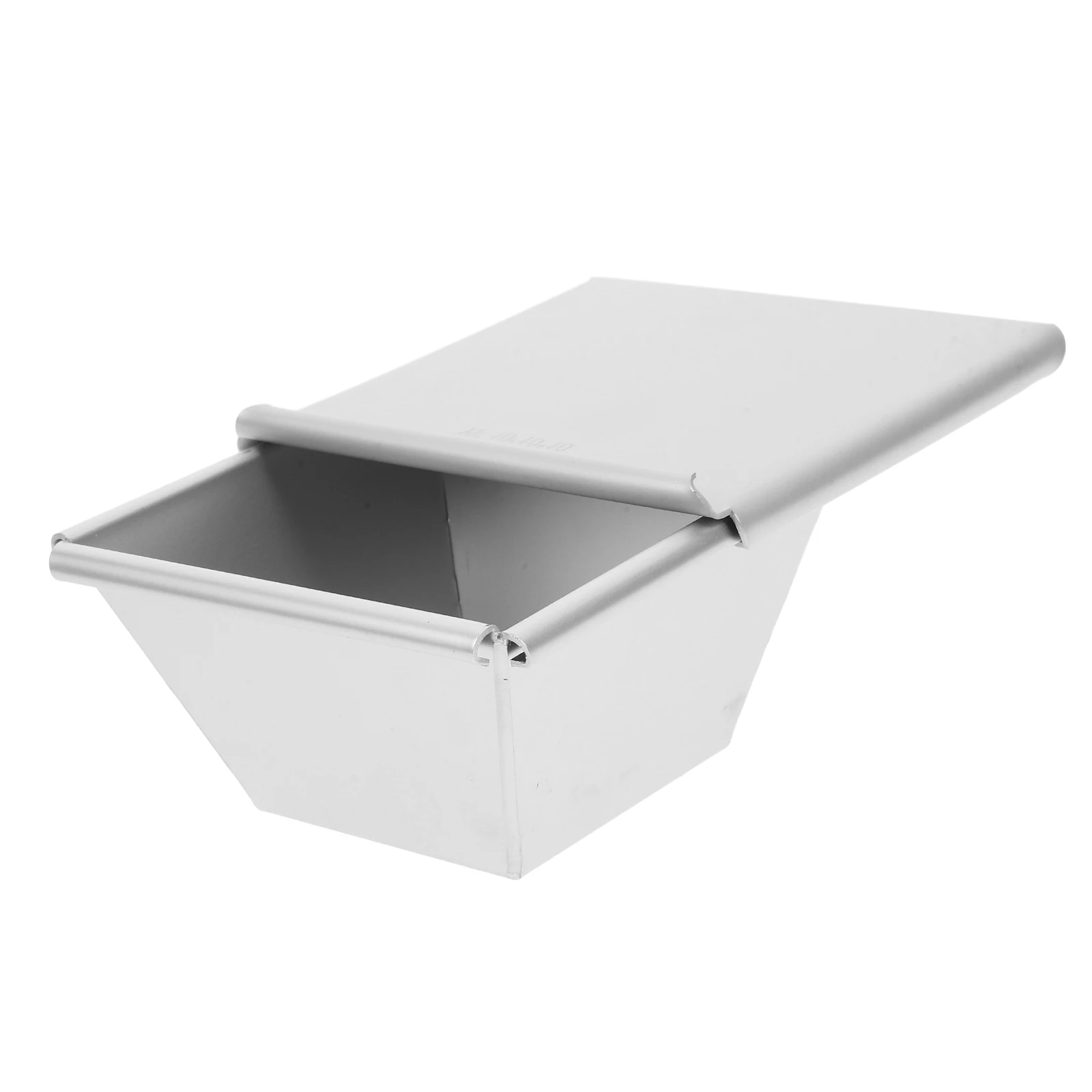 

1pc Loaf Pan With Lid Reusable Bread Baking Mold Aluminum Alloy Toast Pan Nonstick Heat Resistant Home Bakery Use Cookie Cake