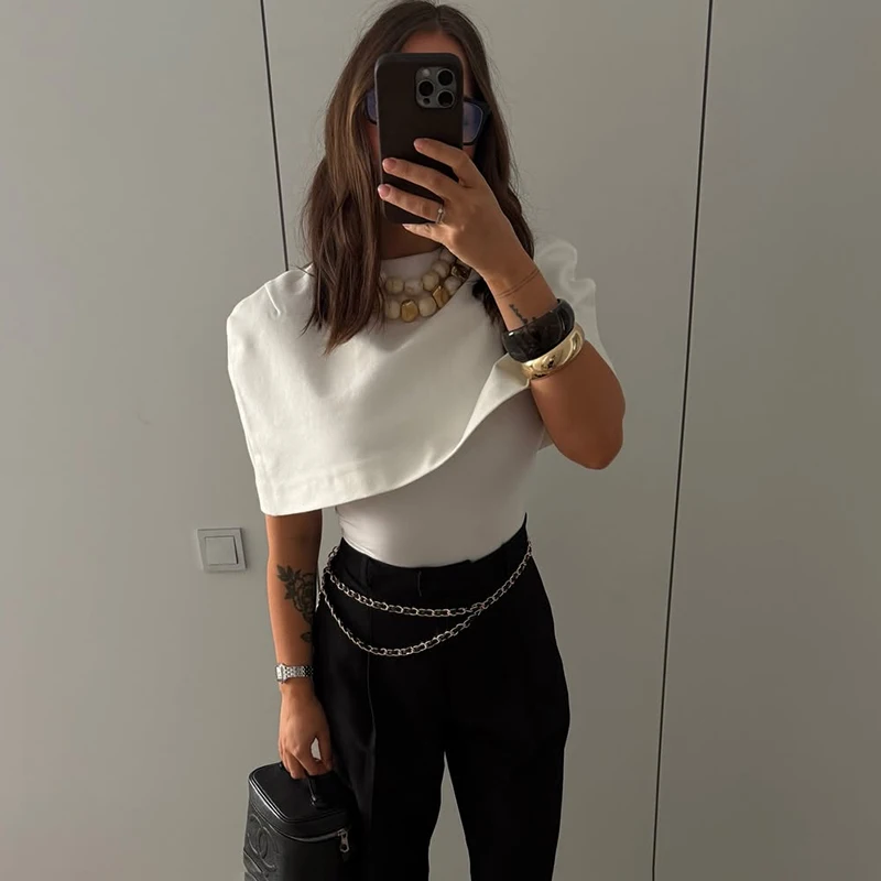 TARUXY Stylish Elegant Short Shawl Top Women's Spring New Solid Sleeveless Commuting Shawl Coat Female Birthday Reunion Cardigan 20 S9922fef0034b4fe4bcd361fe3d0e3842D