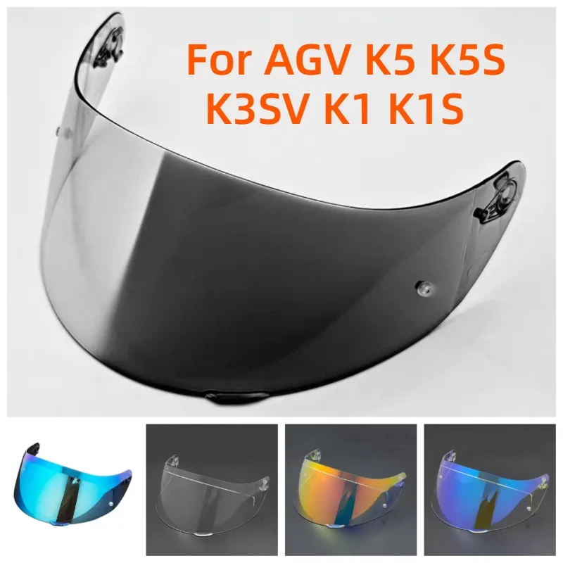 Motorcycle Helmet Visor Lens for AGV K5 K5S K3SV K1 K1S Compact ST ILM 902 902L 902BT Accessories  Para Moto Casque