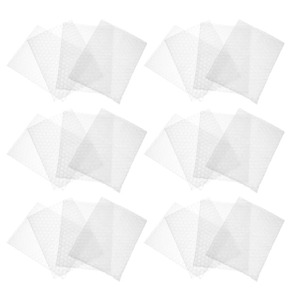 400pcs Shockproof Transparent Packing Pouches for Electronics Ceramic Glassware Shipping Containers Packaging