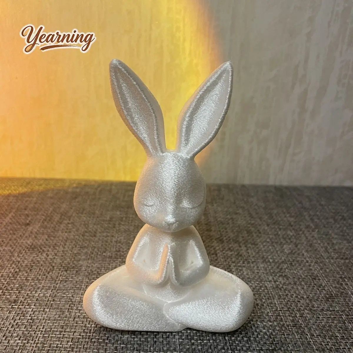 

3D Printed Rabbit Statue - Light Luxury Home Decoration for Entrance Living Room TV Cabinet Wine Rack Bedroom