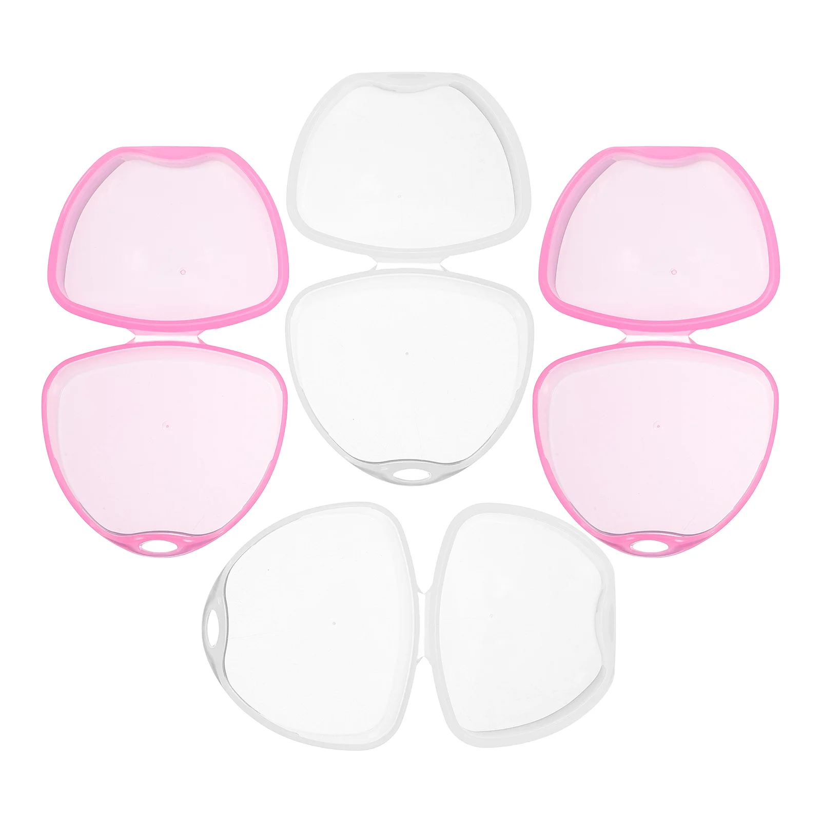 

4Pcs Baby Pacifier Holder Portable Storage Box Compact Travel Case Pacifier Container for Clean Storage and Travel Use