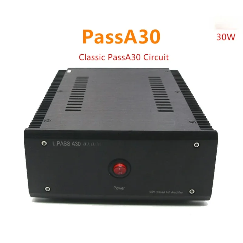 Pass A30 Single-Ended Class A Power Amplifier Mono 30W HiFi Audio Amp,Based On The Classic PassA30 Circuit