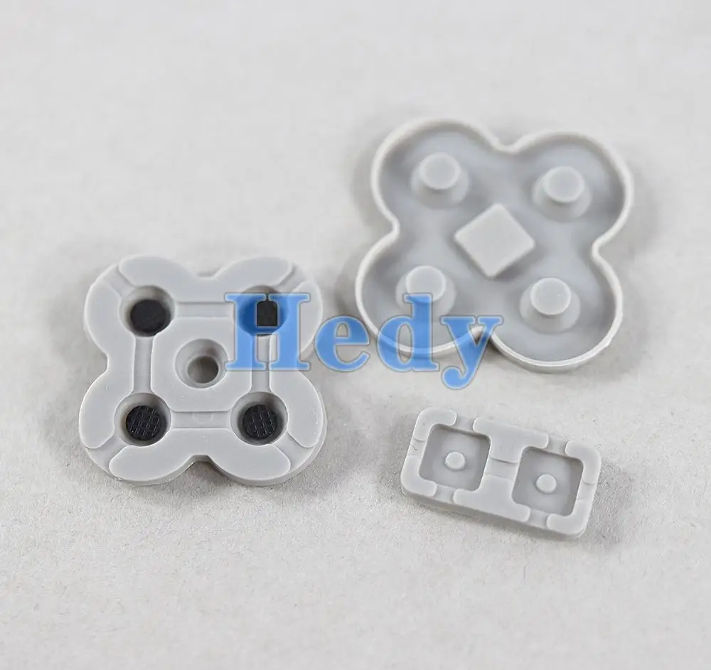 NDS 컨트롤러용 전기 전도성 고무 단추 패드 세트, DS Lite용 NDSL 교체, 5 세트