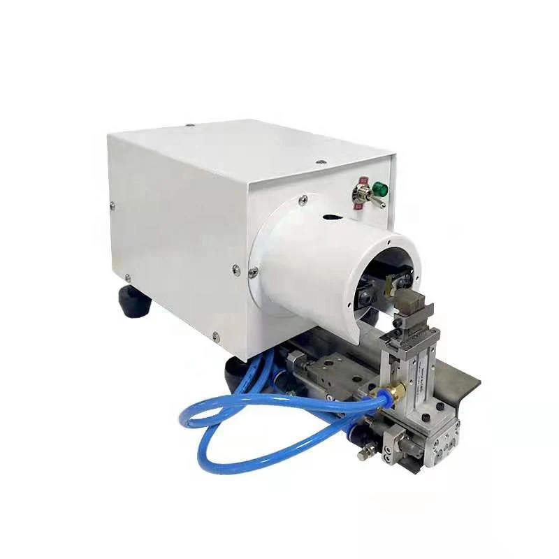 

WJ-203 Semi-automatic Small Size Peeling Small Stranded Wire Stripping and Twisting Machine