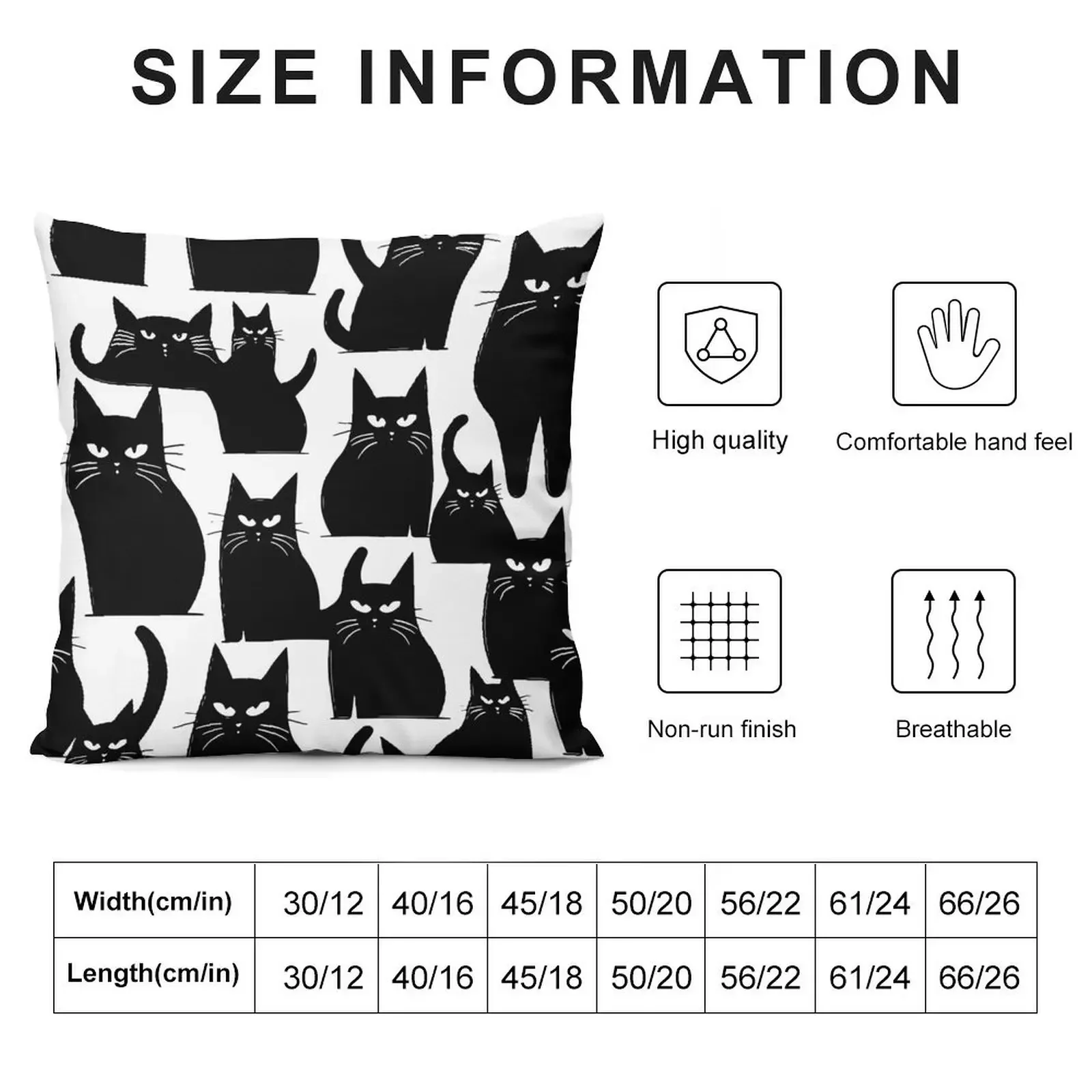 Black Cat Pattern - suspicious Black cats are up to something Throw Pillow Luxury Pillow Case Couch Pillows pillow