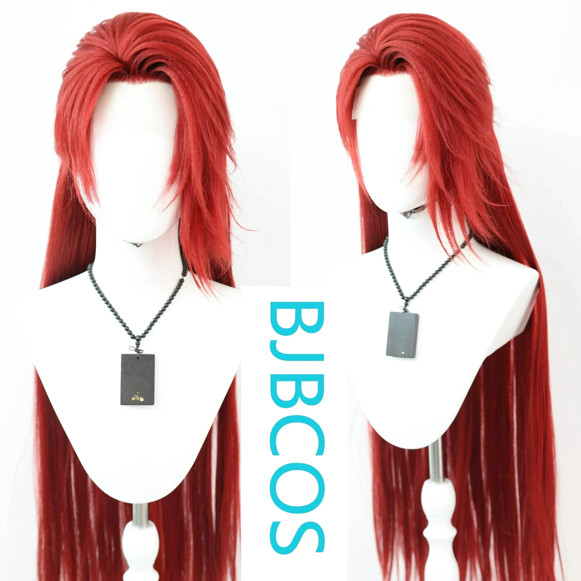 

[Styled Wig]‌Lace Front Wig Renegade Immortal‌ Wang Lin's red antique costume master COS wig set