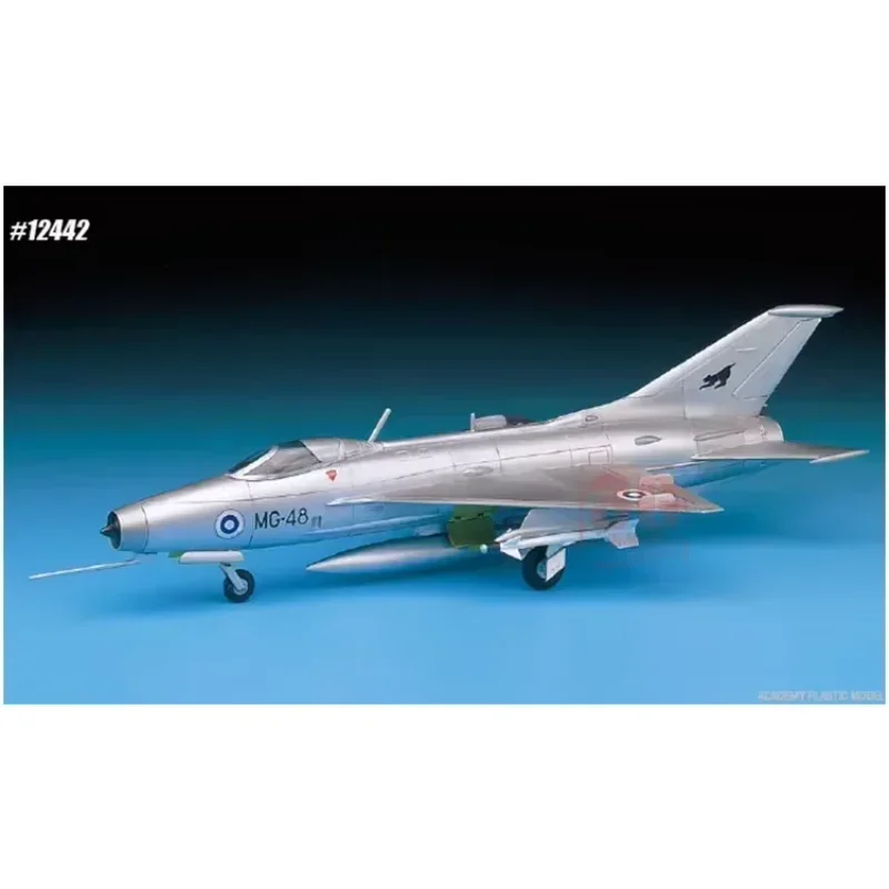 1/72 アカデミーモデル 12442 MiG-21 フィッシュベッド戦闘機アセンブリスケール diy おもちゃモデルキット