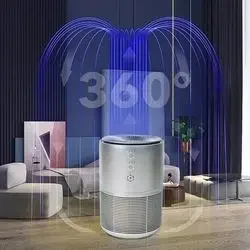 Pembersih Pembersih Udara Ruang Rokok Desktop Kebisingan Rendah