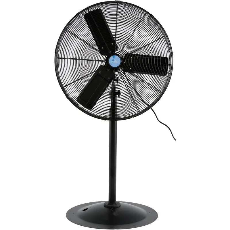 ILG8P30-72 Commercial Pedestal Floor Fan, 30-Inch, Industrial Heavy Duty Floor Standing Fan with 7261 CFM, Perfect for Home