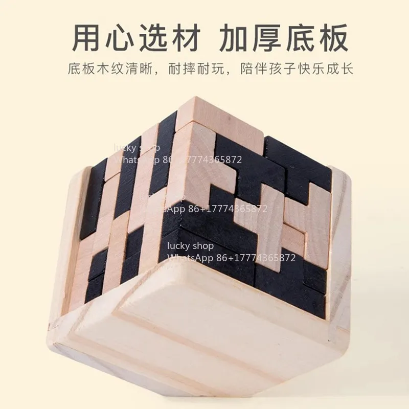 54TL10 Years Old and Above High Difficulty Brain Burning Building Block