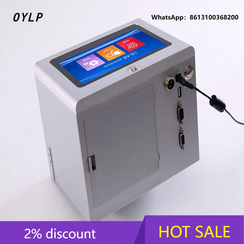 OYLP Inkjet coding machine static desktop semi-automatic manual handheld for printing production dates printing machine