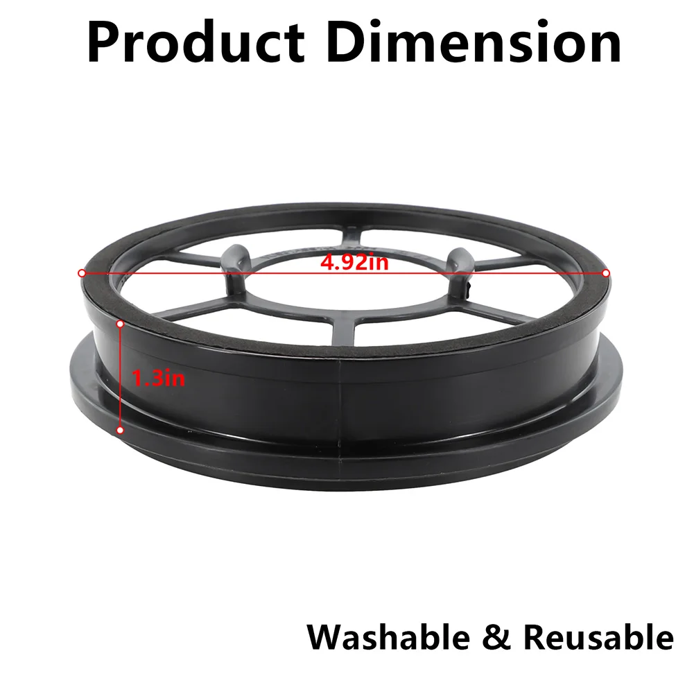 1 filtro reutilizable para Beldray para BEL0648N Turbo giratorio repuestos de aspiradora accesorios de repuesto