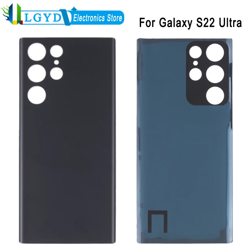 Rear Cover For Samsung Galaxy S22 Ultra Battery Back Cover Replacement Part