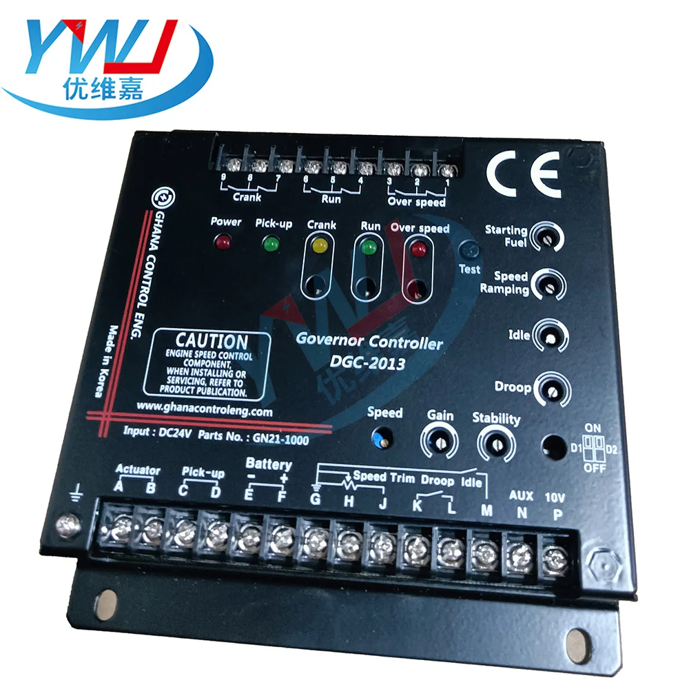 Оригинальный контроллер скорости генератора Doosan 300611-00683A DGC2013, плата регулятора скорости, модуль управления генераторной установкой DGC-2013,