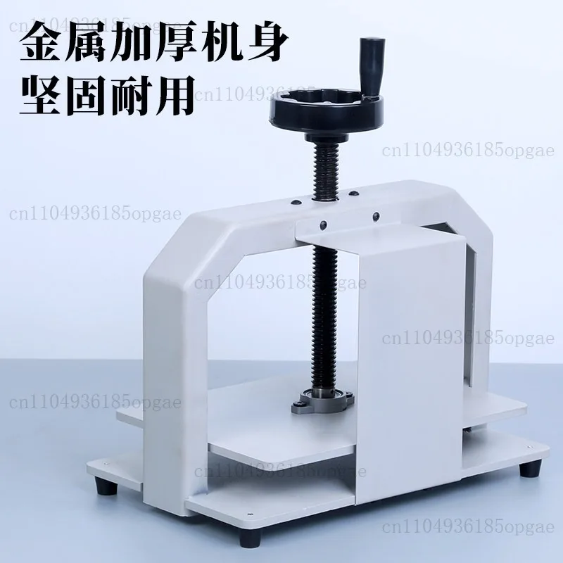 Flattening machine Paper manual Iron plate Small A3 press Book press Accounting voucher Bill information Desktop view 3