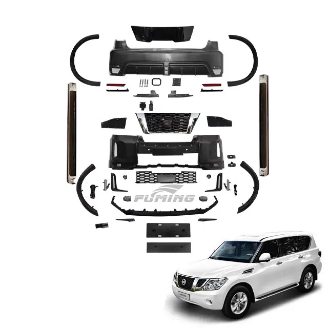 

12-20 Nissan Patrol exterior upgrade new NISMO modification kit exterior accessories car headlight decorative strip