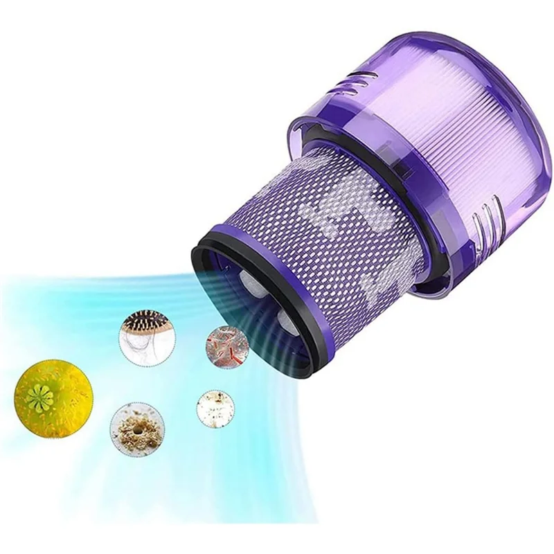 A86I-다이슨 V11/SV14/SV15/SV17/SV22/SV28 진공 부착물용 진정한 HEPA 프리미엄 교체 필터 부품 교체 #   970422-01