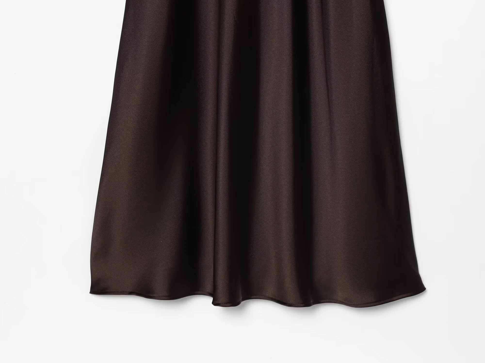 ZERAINS منتج شتوي جديد على الطراز الأوروبي والأمريكي فستان نسائي غير رسمي بحمالات من الحرير الملمس #6