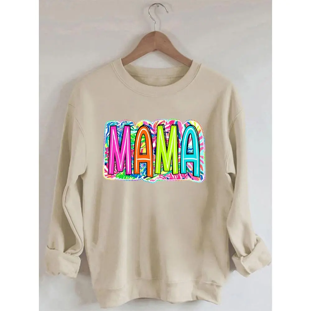 

Rheaclots MAMA Printed Long Sleeves Sweatshirt