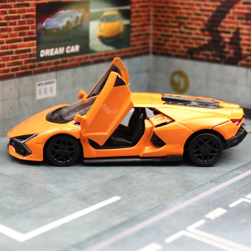 1:36 Lamborghini Revuelto Alloy Sports Car Model Diecast Metal Racing Vehicle Car Model Simulation Collection Childrens Toy Gift