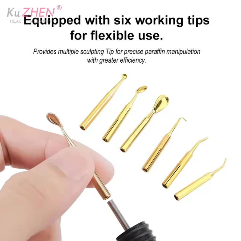 الأسنان الشمع نحت القلم مختبر الرقمية الكهربائية الشمع سكين نصائح استبدال الشمع نحت القلم قلم رصاص طب الأسنان الملحقات الطبية #4