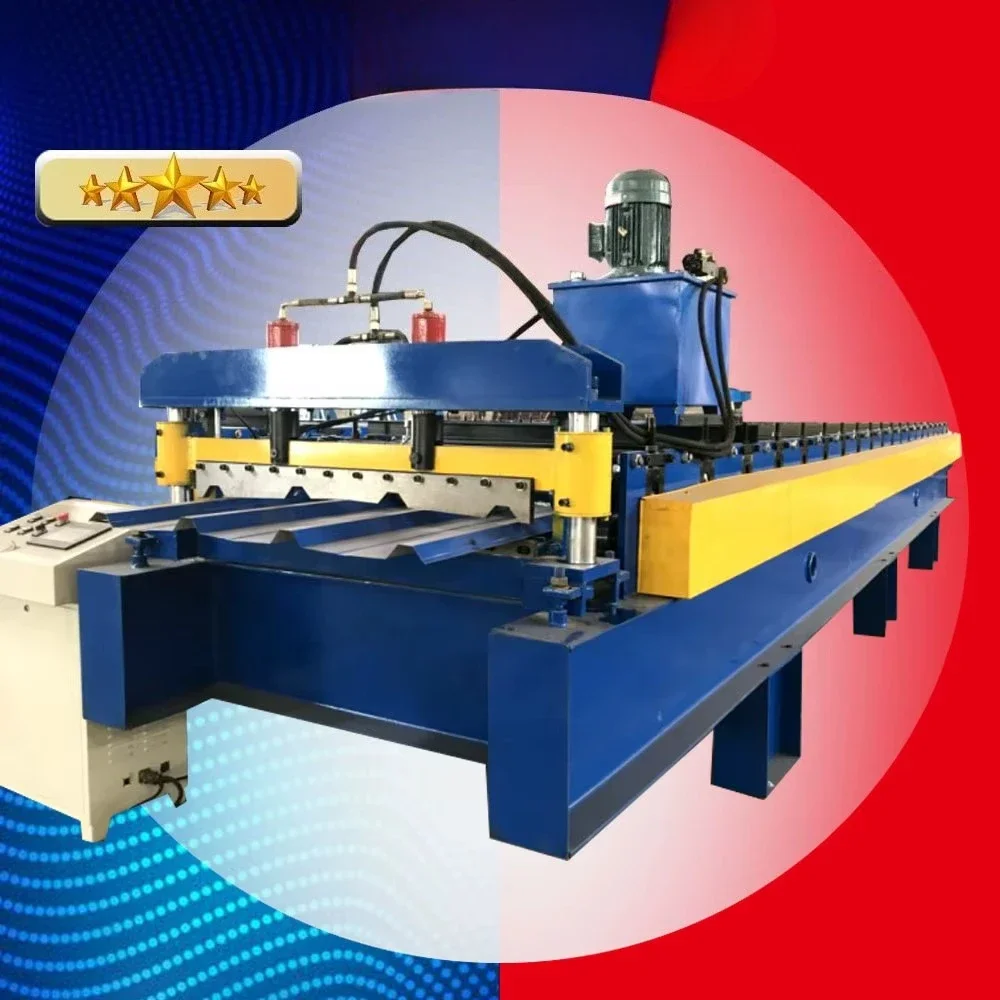Wall Panel Press Tile TR4 IBR Roof Sheet Roll Forming Machine Automatic Metal Roofing Panel Production Line for Construction​