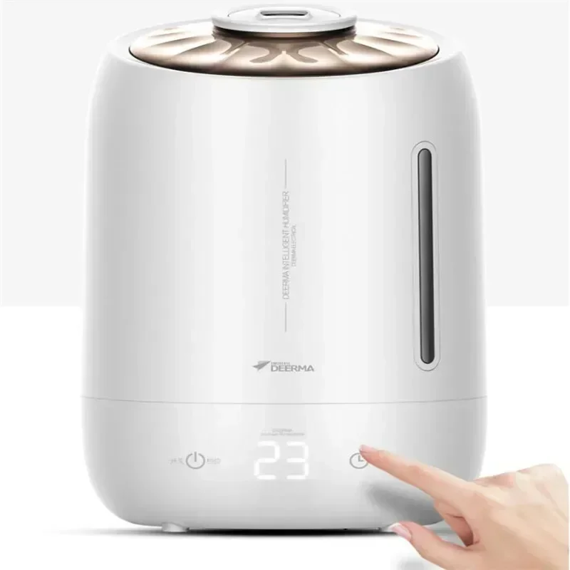 Youpin Deerma F600 5L Air Home Ultrasonic Humidifier Touch Version Air Purifying for Air-conditioned Rooms Office Household