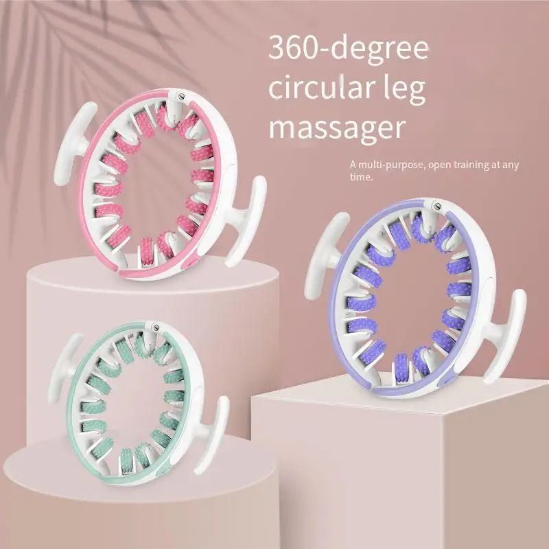 360° Multifunctional Wrap Around Detachable Massage Wheel for Comfortable Massage of Various Body Parts Such as Abdomen, Legs,
