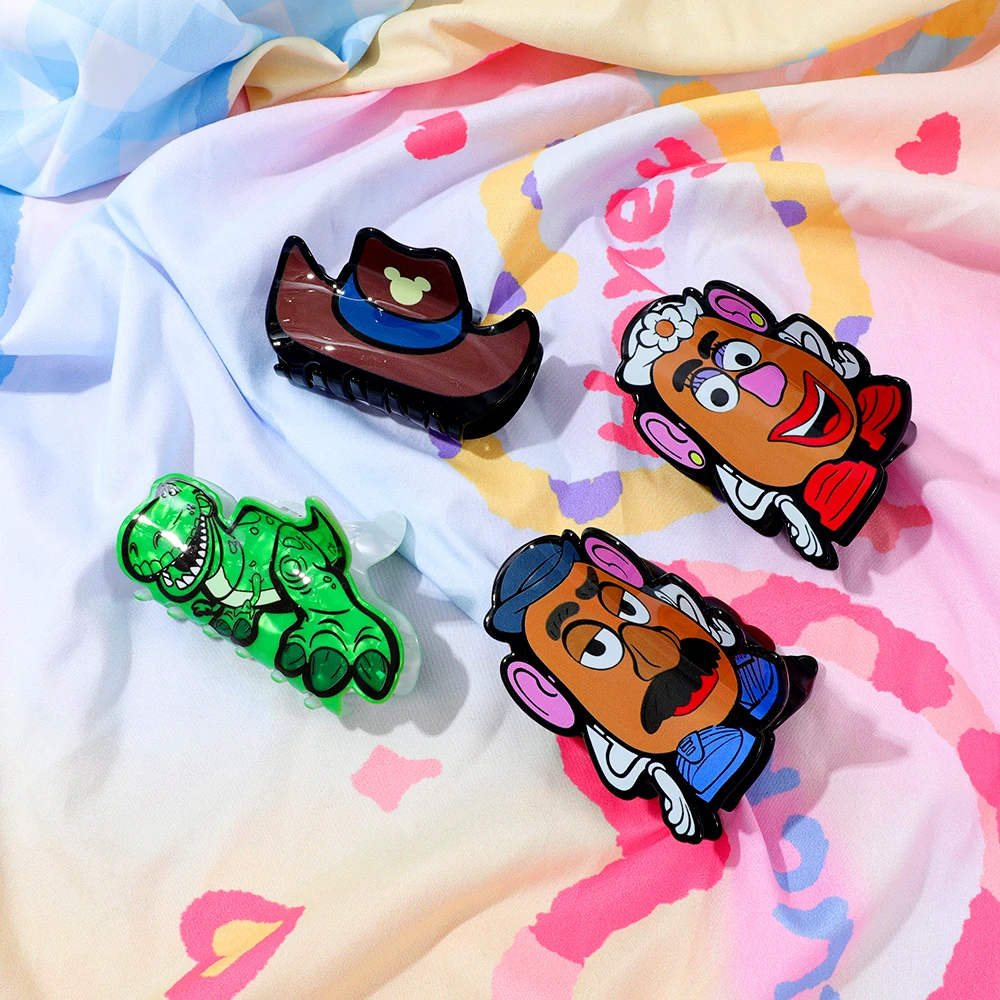 1PC/4PCS Hair claws designed based on characters from Disney·Pixar's classic animation "Toy Story", a multi-functional hair