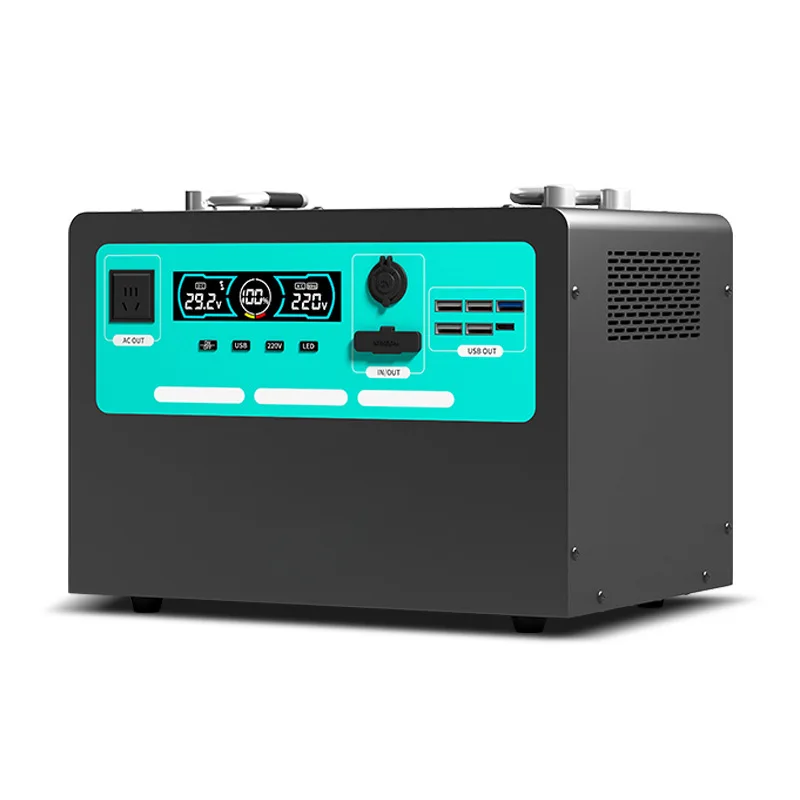 New Portable Outdoor Power Bank 220V Large Capacity 3000W Household Power Outage Laptop Emergency Battery Energy Storage