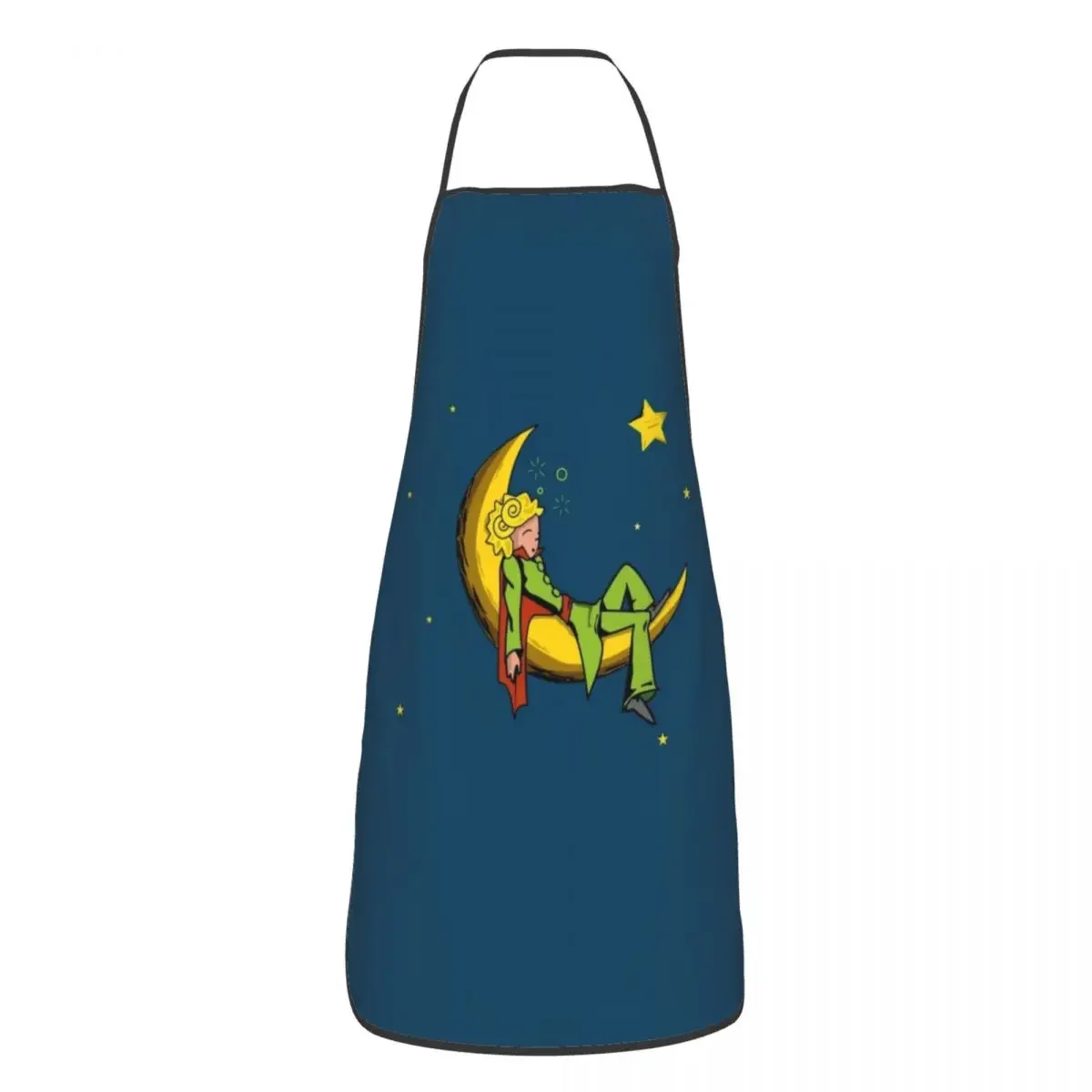 France Fiction The Little Prince Aprons for Women Men Le Petit Prince Adult Kitchen Chef Bib Tablier Cuisine Cooking Baking