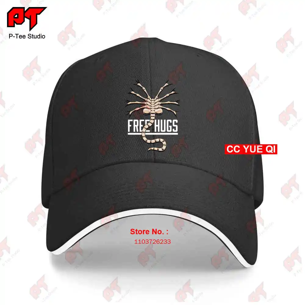 Hugs Aliens Facehugger Alien Sci Fi Baseball Caps Truck Cap ZWME