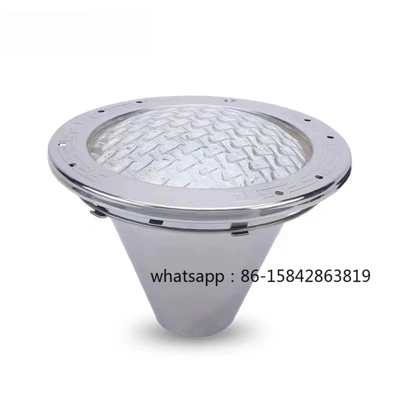 100W Embedded Underwater Pool Light Recessed Barrel Style Waterproof Swimming Pool Bottom Lighting Lamp