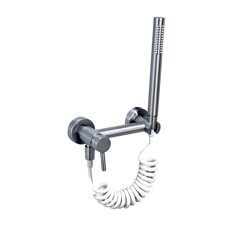 

Gun gray all copper toilet spray gun hot and cold flusher toilet nozzle bathroom woman wash faucet PQ2011Q