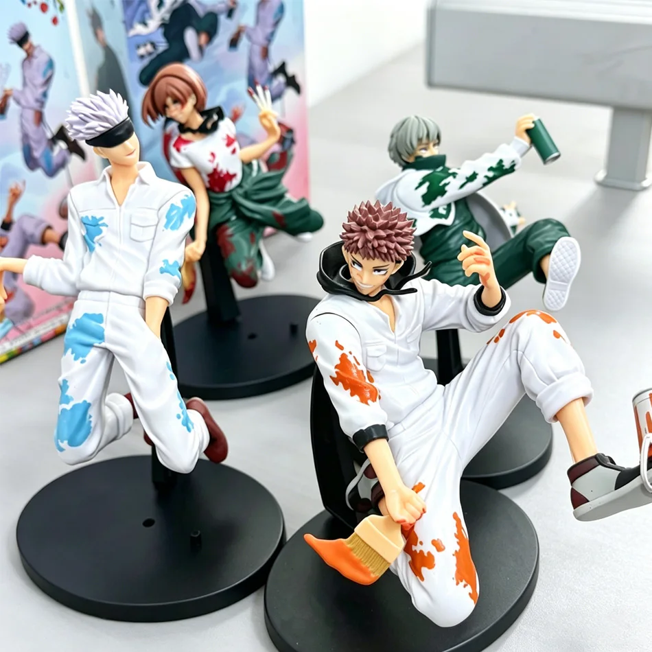 Sofort Lieferbar Sega Graffiti Battle Jujutsu Kaisen Anime Figur Fushiguro Megumi Kugisaki Nobara PVC Actionfiguren Modell Cooles Spielzeug