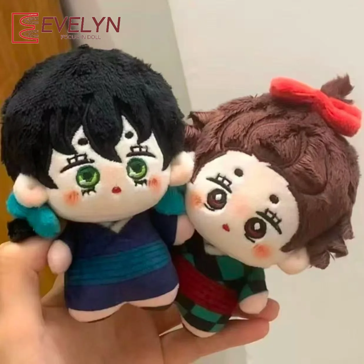 

Evelyn 10 см мини плюшевая кукла японская мультяшная хлопковая кукла Kawaii 10 см аниме косплей игрушка плюшевая подвеска для подарка