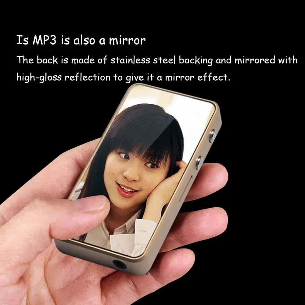 HiFi ستيريو الموسيقى مشغل MP3 HD ضياع DAC فك ميني الرياضة وكمان المحمولة MP3 دعم راديو FM/الكتاب الإلكتروني/مسجل