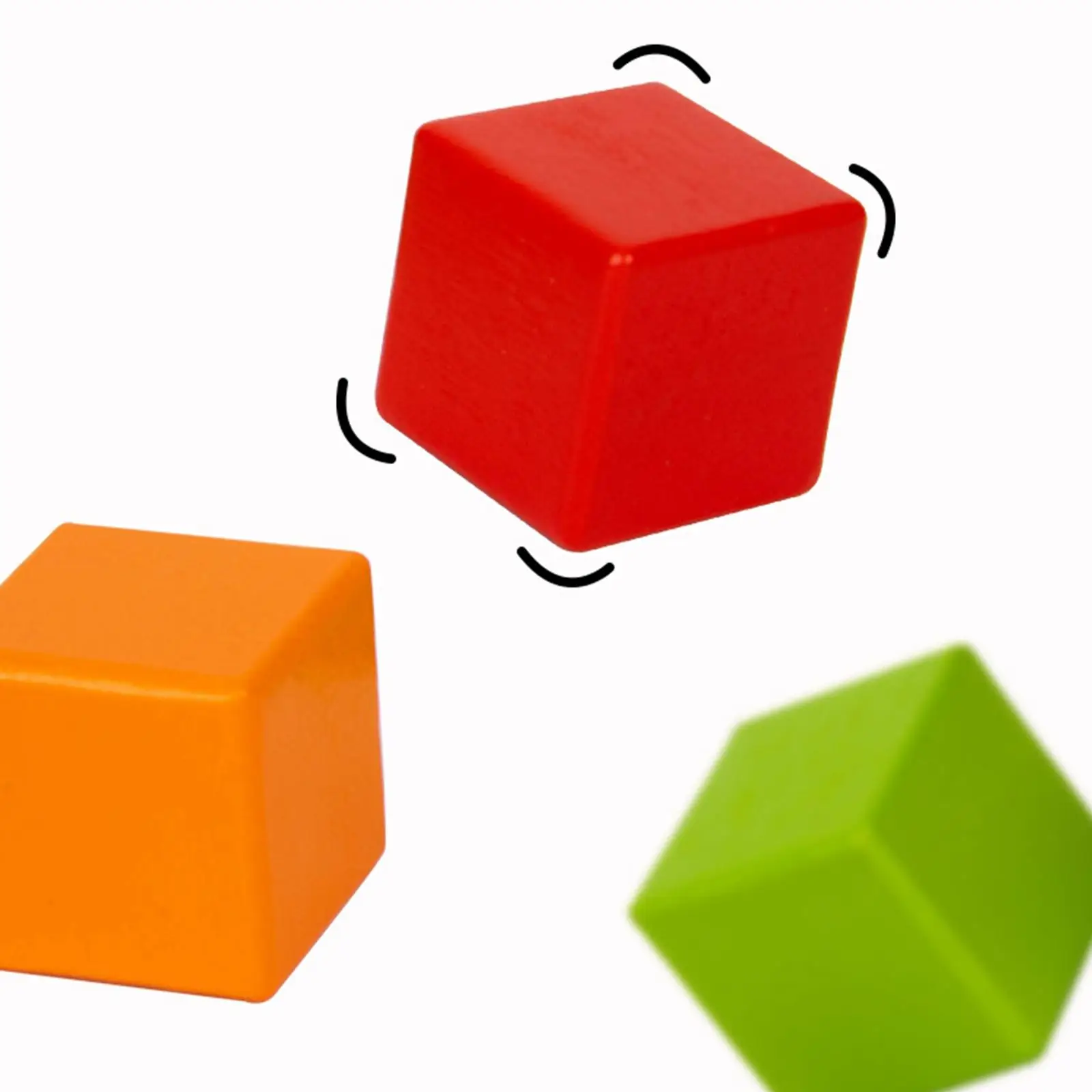 Wooden Building Blocks Set Stacking Toy Storage Box Multifunctional Ornament Playset Educational Toy for Girls Boys